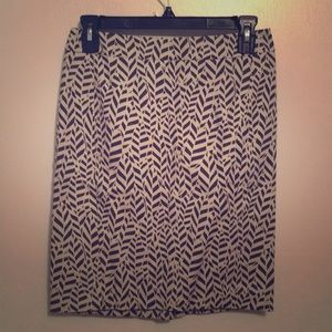 Loft petites size 2P pencil skirt